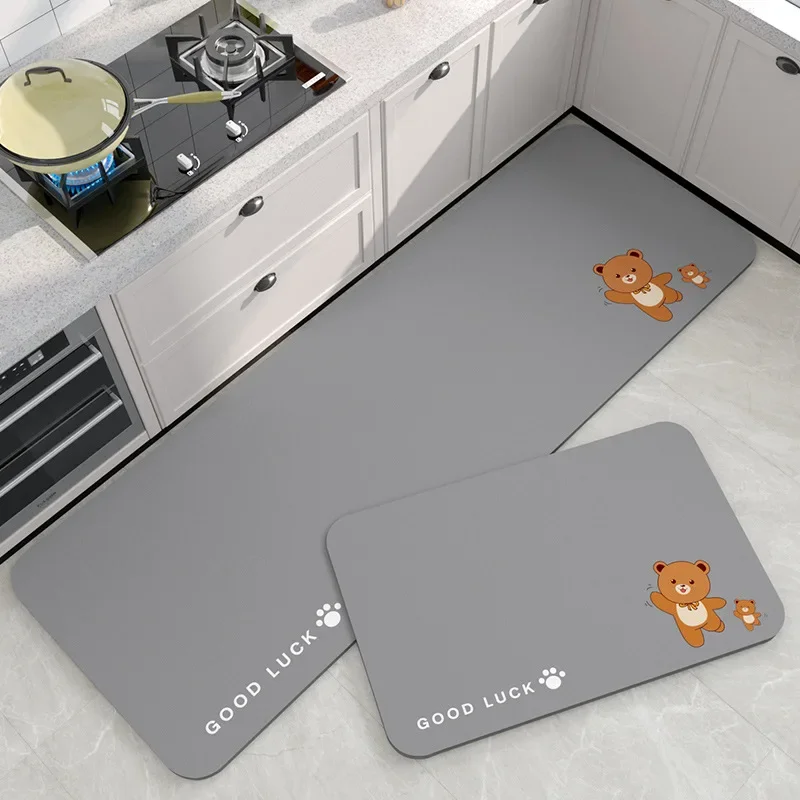 installation facile tapis cuisine